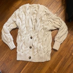 Doen Marcelle Hand Knit Cardigan SAMPLE